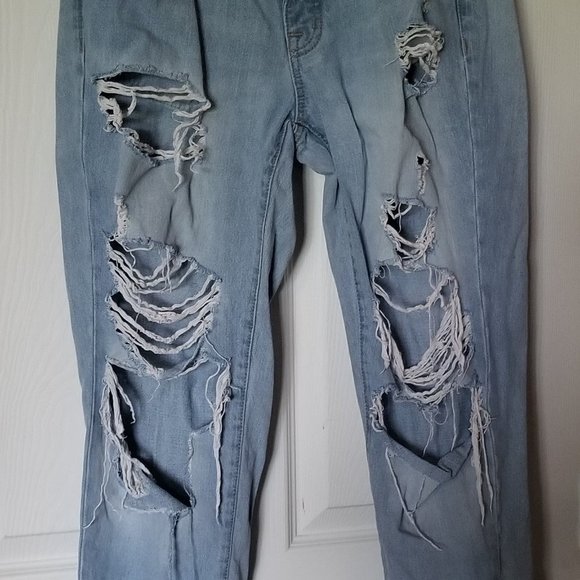 Garage Denim - Ankle Capri style Boyfriend Jeans